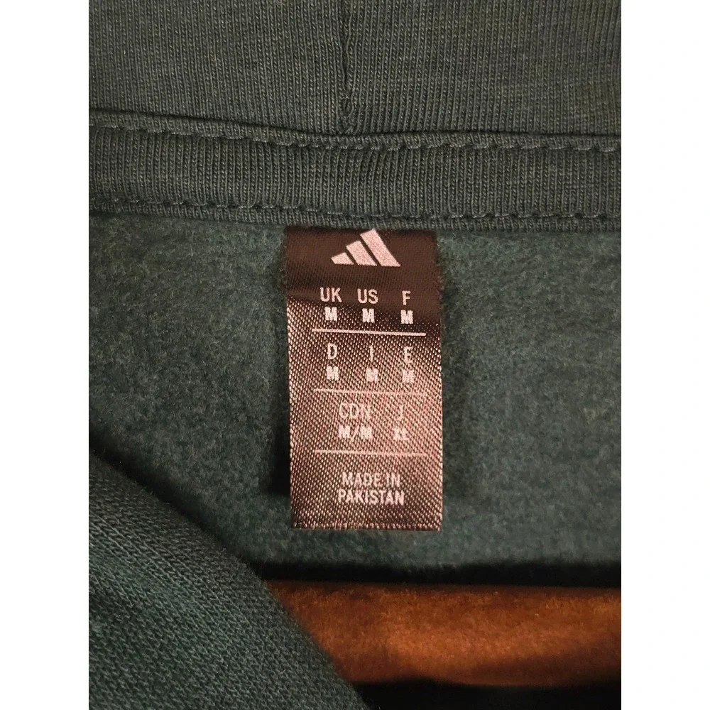 Adidas International Country Club Hoodie Aurora‎ Ivy Green Mens Medium NWT